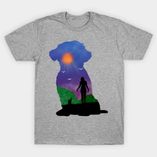 My dog and I into the sunset T-Shirt
